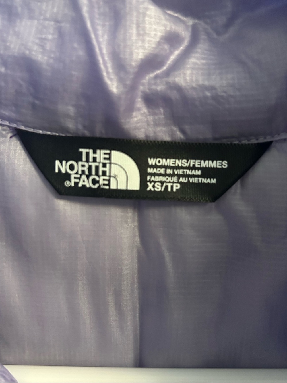 The North Face Women's Blue Quilted Packable Vest - Picture 4 of 6